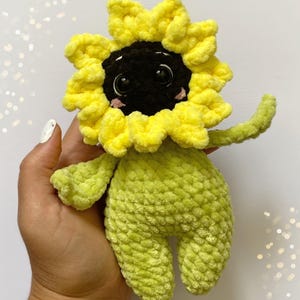 Crocheted Sunflower
