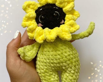 Crocheted Sunflower