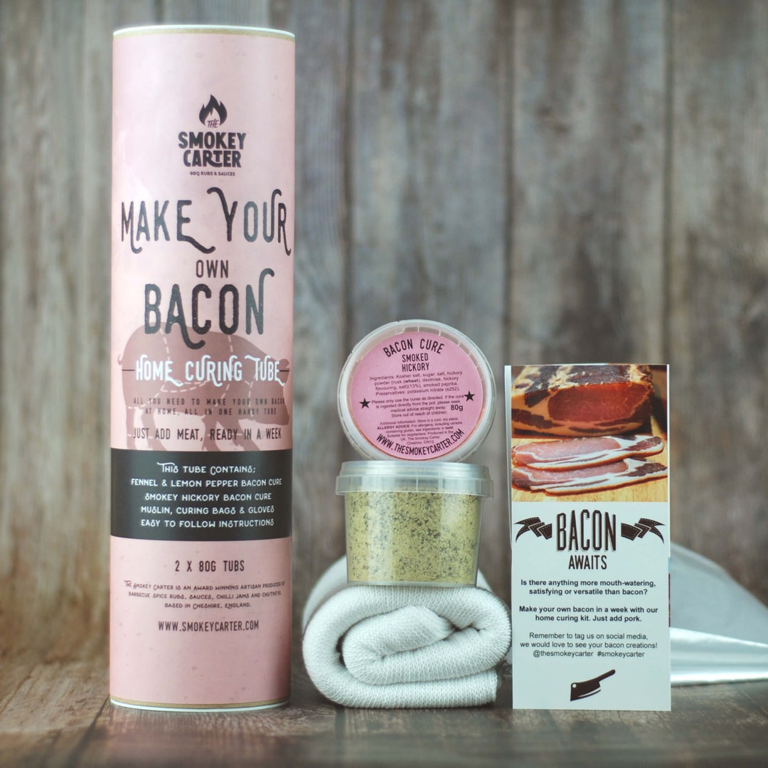 Make Your Own Bacon Home Curing Kit Bacon Curing Gift Set - Etsy