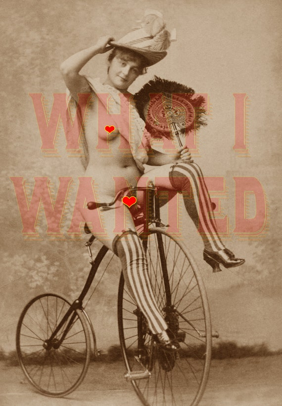 Vintage Nude 1880s Photo Erotic Sexy Big Huge Wide Butt Boobs Woman Curvy  Riding Beautiful Wall 4 x 6 Art \