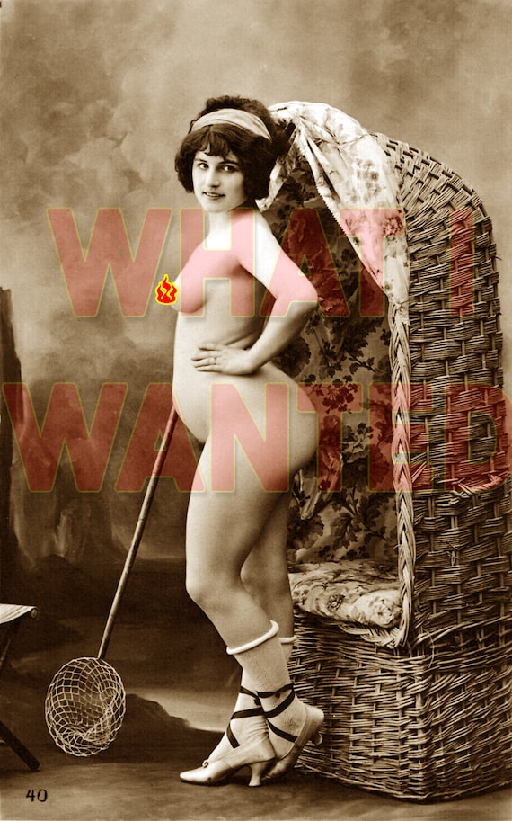 570px x 913px - Vintage Nude Early 1920s Photo Erotic Sexy Big Bubble Butt Boobs BBW Shoe  Model Curvy Woman Beautiful Wall 4 x 6 Art \