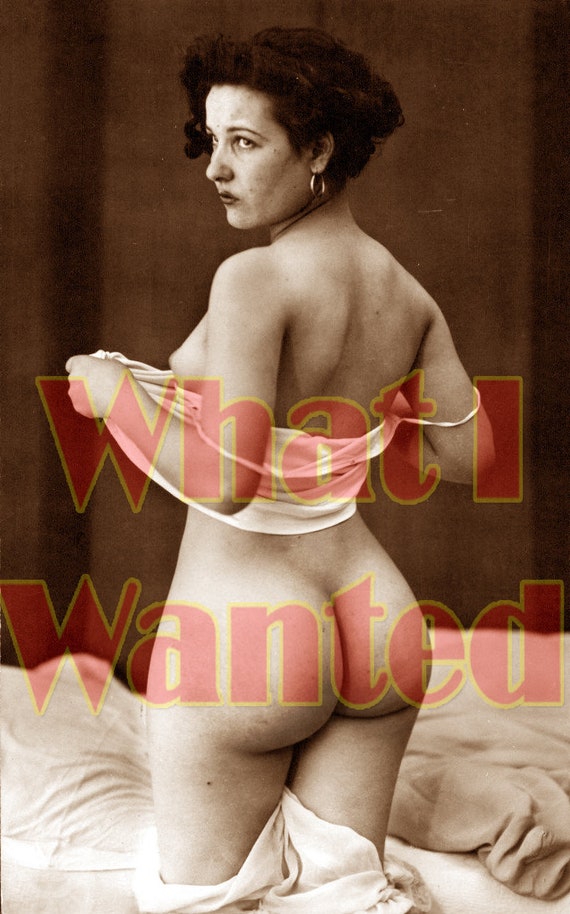 Vintage nude ass