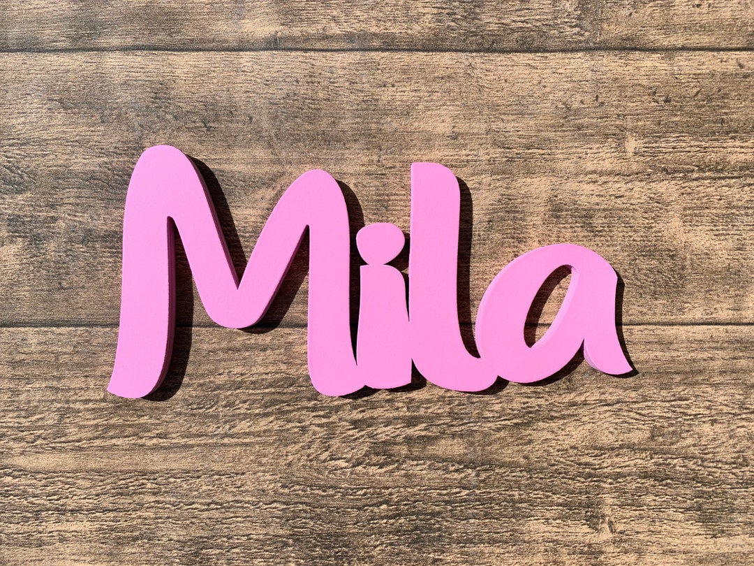 Mini Accessories Lettering Personalized Wooden Lettering, Mini - Etsy