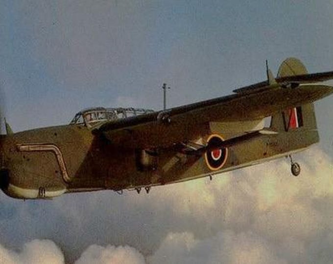 Framed 4" X 6" Print of a British Fairey Barracuda MkII torpedo dive bomber aircraft.  Made to hang on a wall or display on a shelf or desk.