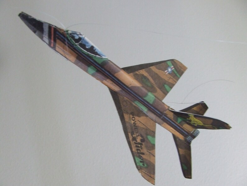 Set 2 4 Cut & Glue Paper Airplane Gliders Etsy