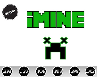 Download Minecraft svg | Etsy