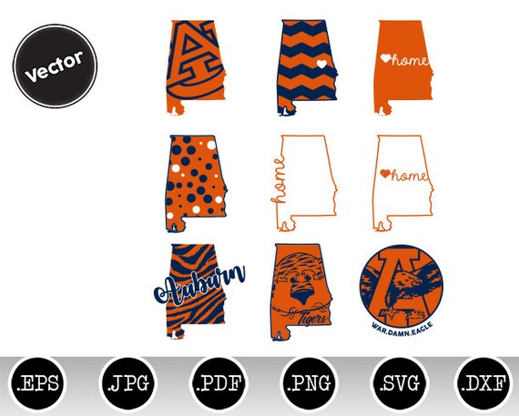 Auburn Decal | Auburn Football svg, eps, dxf, jpg, png, pdf by Top ...
