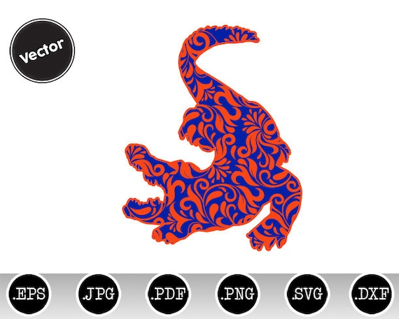 Gators Cut File Florida Football Svg Eps Dxf Jpg Png Pdf By Top Shelf Printables Catch My Party