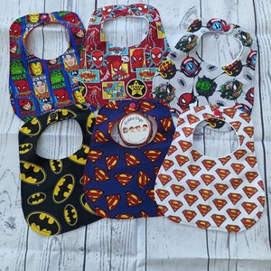 Superhero Baby Bib