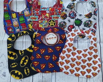 Superhero Baby Bib