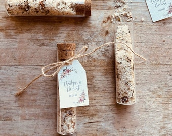 Sel aromatisé aux herbes de Provence ou à la truffe mariage, baptême (MIN. COMMANDE 30)