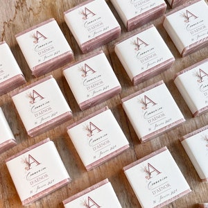 Handmade soap made in the heart of Provence wedding, baptism (MIN. ORDER 30)