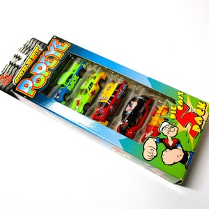 Racing Champions Popeye Street Wheels Five Pack Set TC2261