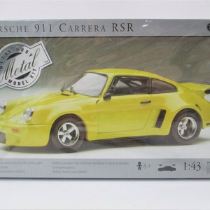 Testors Porsche 911 Carrera RSR Metal Model Kit MK1590 image 1