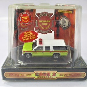 Code 3 1/64 Scale - LTI Tractor Drawn Aerial Fire Engine AND