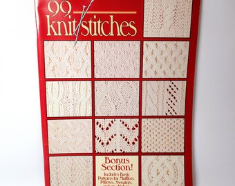Leisure Arts Ninety Nine Knit Stitches Book BK2509