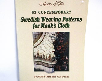 Swedish Weaving Patterns for Monks Cloth BK2512