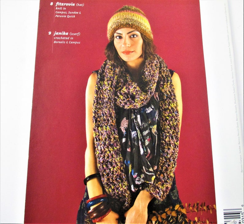 BK722 Berroco 315 Bohemian Mix pattern book