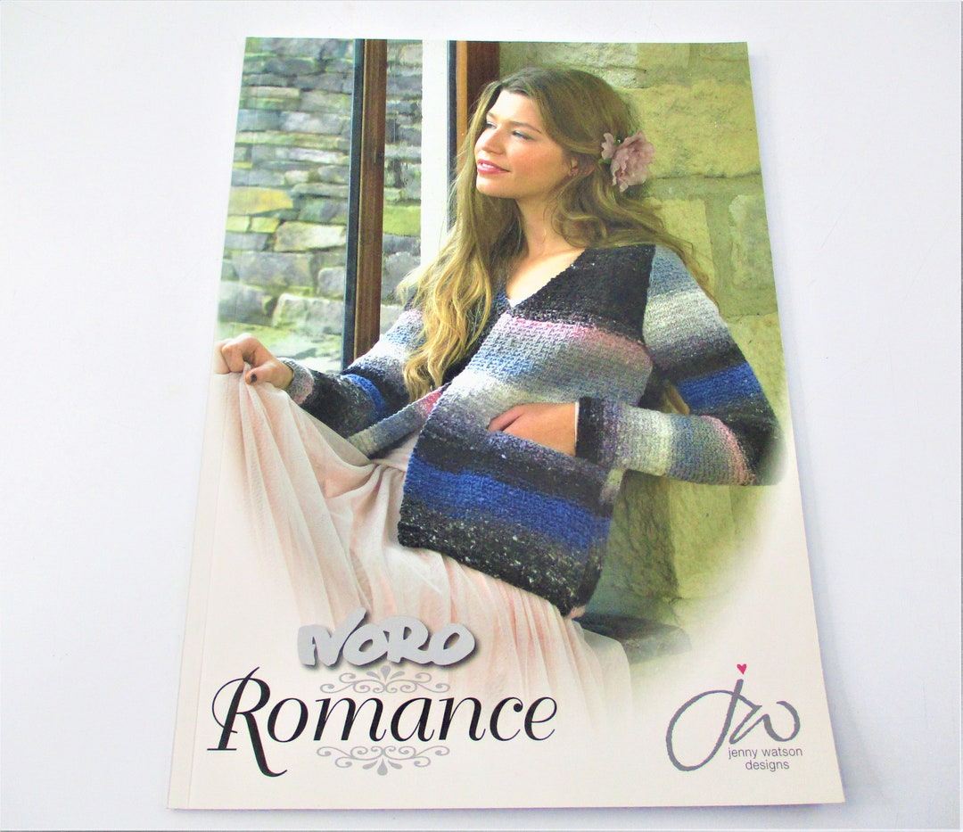Noo Flowes #4 Knitting Yan Patten Book By Jenny Watson