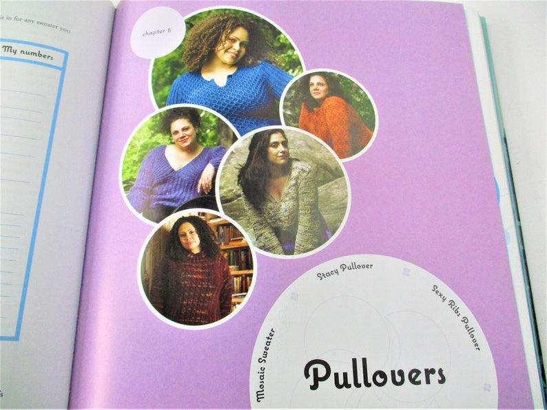 BK832 Big Girl Knits 25 Big Bold Projects Shaped for Real Women with Real Curves hardback pattern book by Jillian Moreno and Amy R Singer