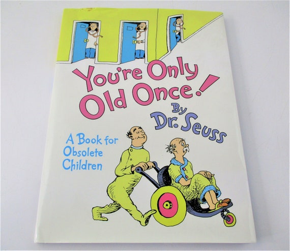 Vintage 1957 Children's Hardback Book Dr. Seuss's Scrambled