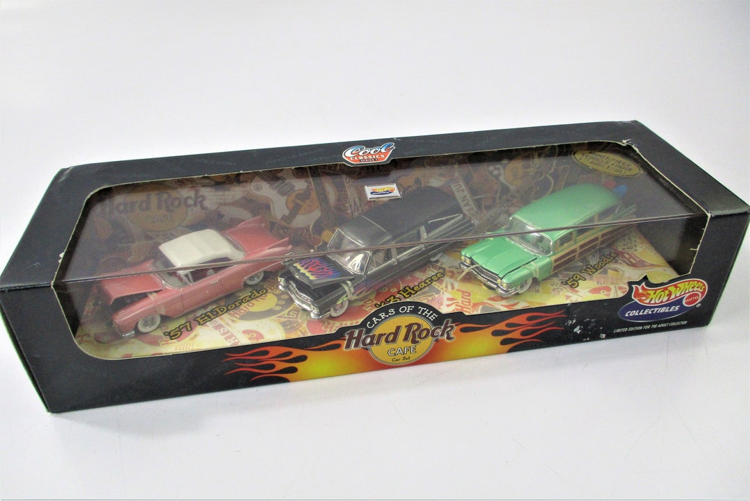ミニカー 100% Hot Wheels HARD ROCK CAFE Merc 100% Hot Wheels Hard Rock Cafe Collection 1959 Cadillac