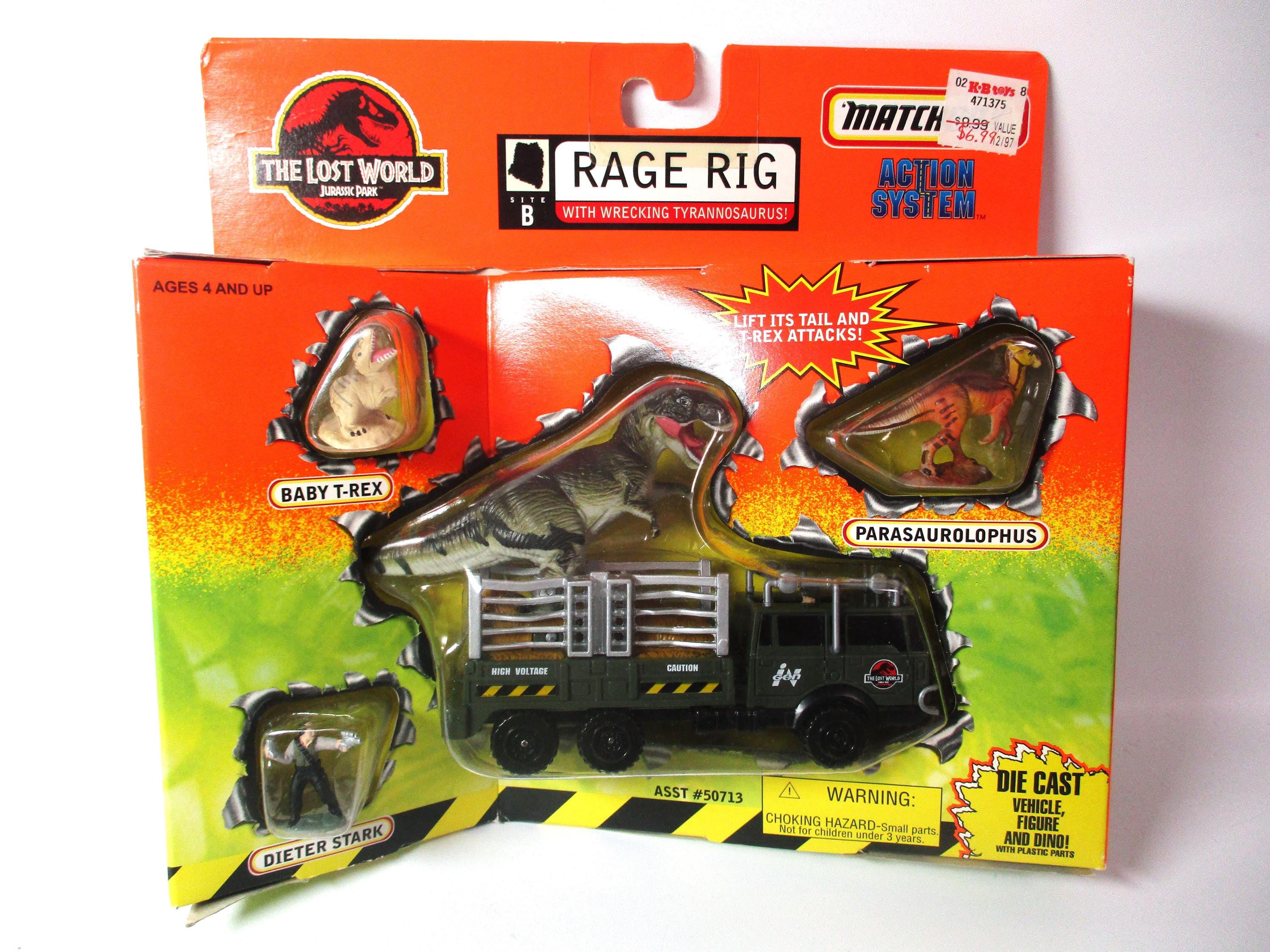 Matchbox Jurassic Park Lost World Rage Rig TS3390 - Etsy