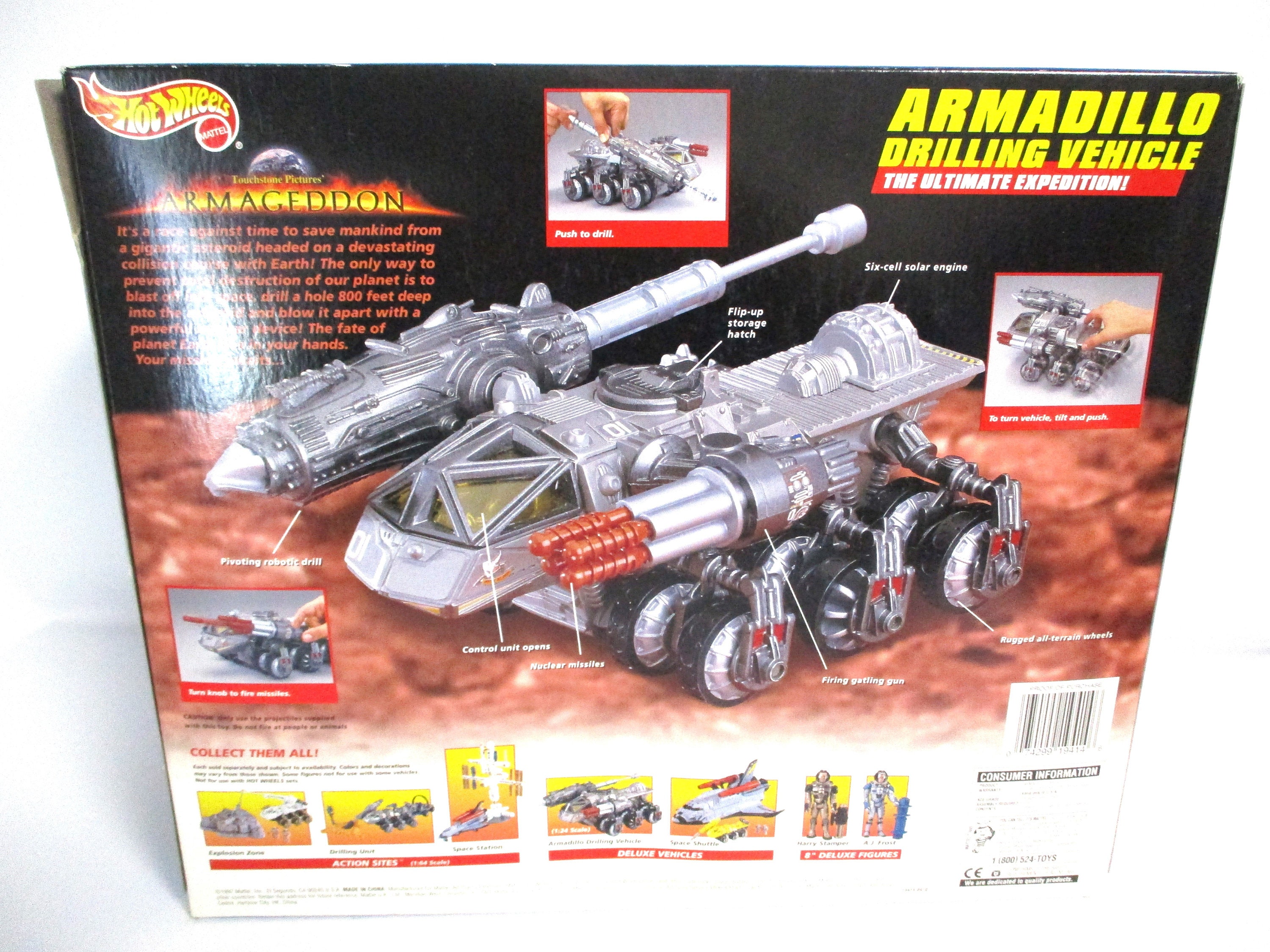 Hot Wheels Armageddon Armadillo Drilling Vehicle TS2315 - Etsy