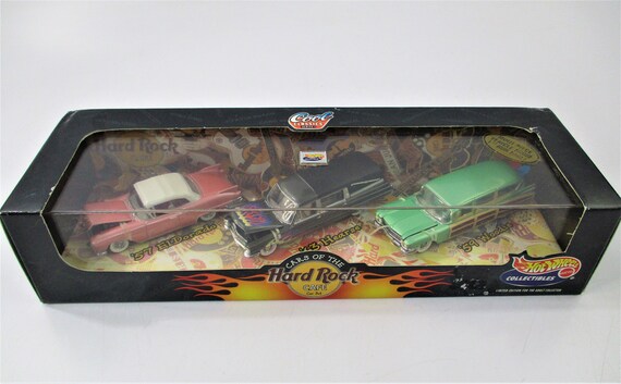 Hot Wheels Collectibles Cars of the Hard Rock Cafe Three Car Set