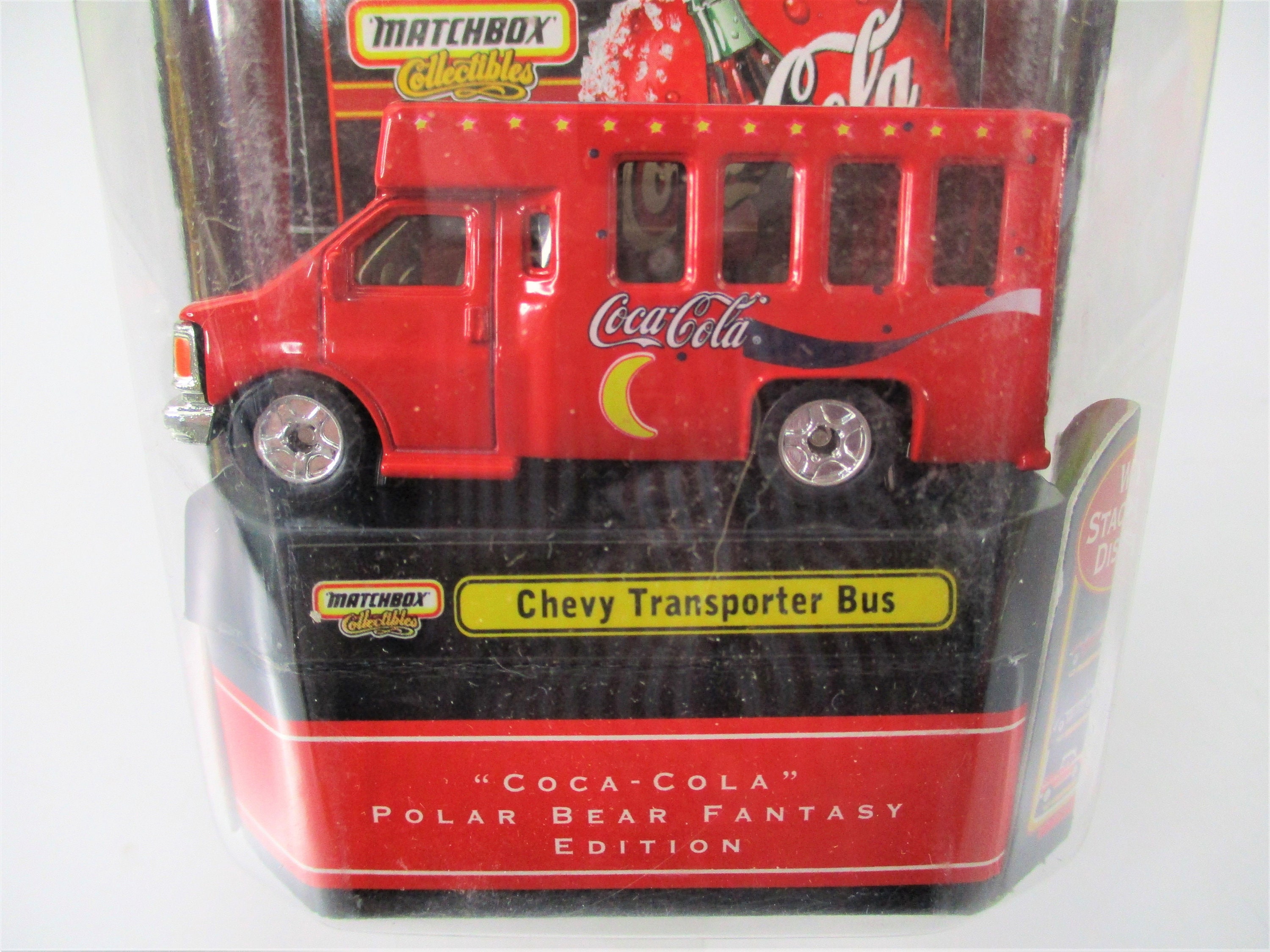 Matchbox Collectibles Coca Cola 1999 Chevy Transporter Bus TT2039