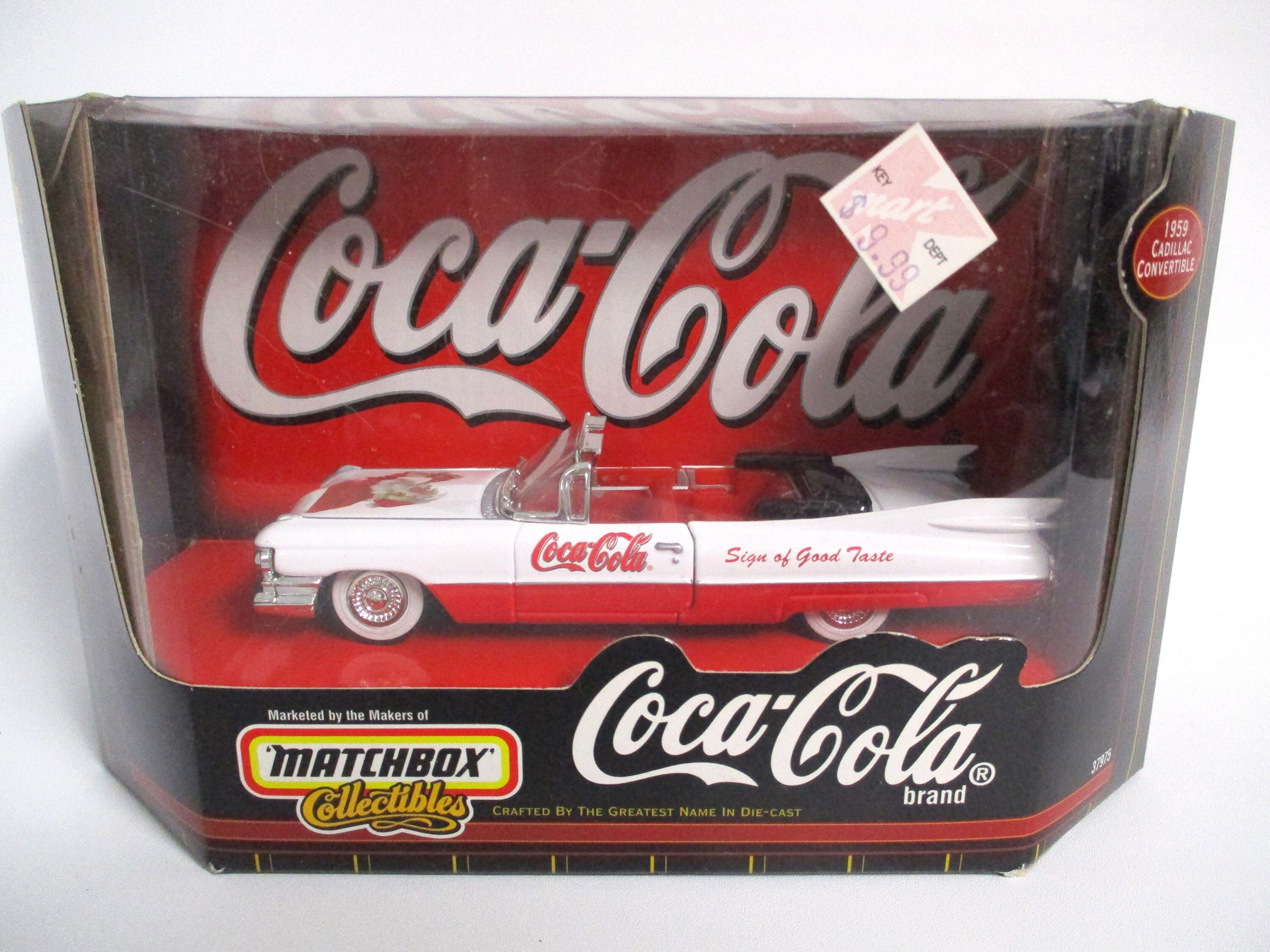 1998 Matchbox Collectibles Coca Cola 1959 Cadillac Convertible