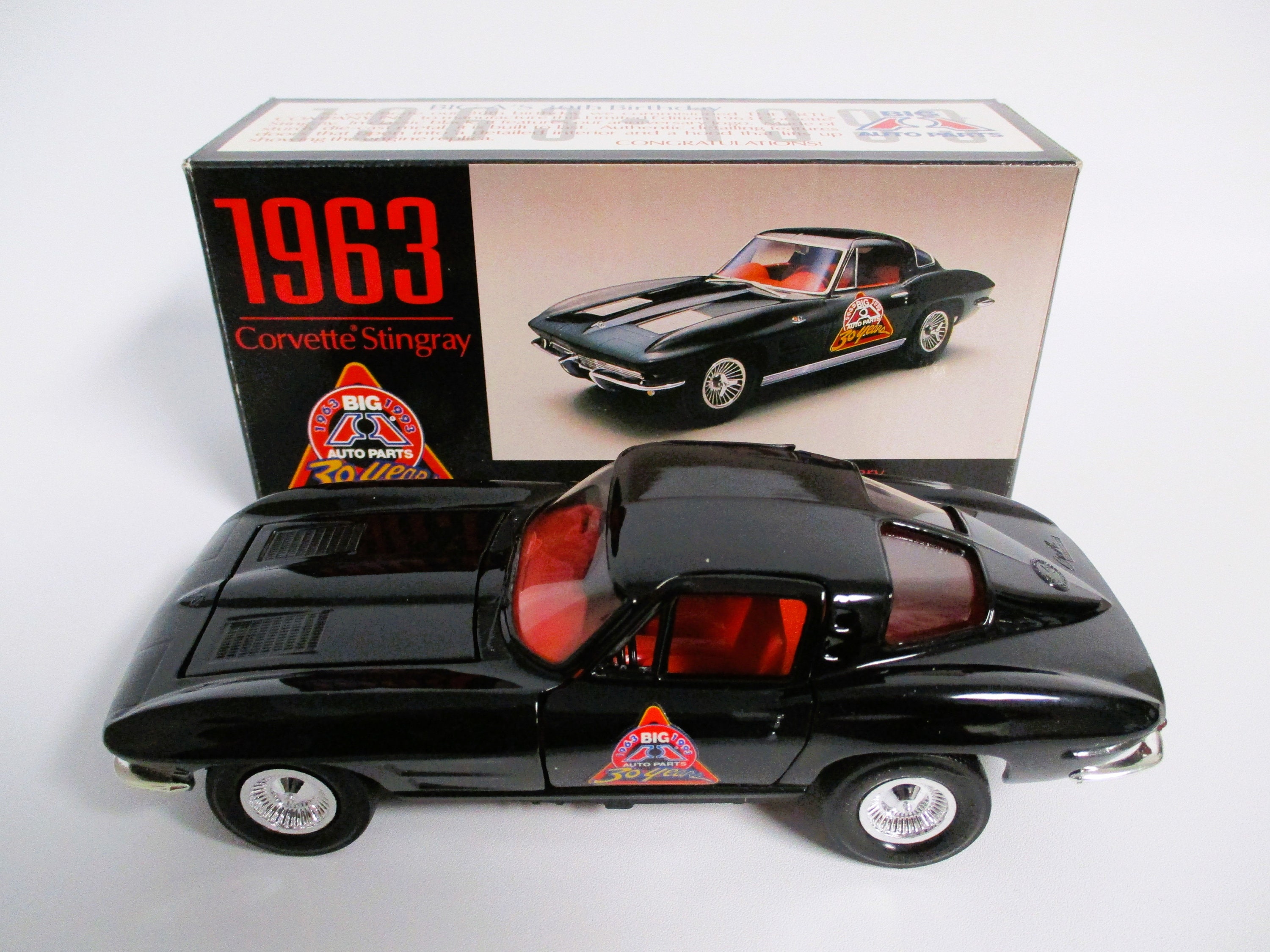 1993 Ertl 1993 Big A Auto Parts 1963 Corvette Stingray TC2221 - Etsy