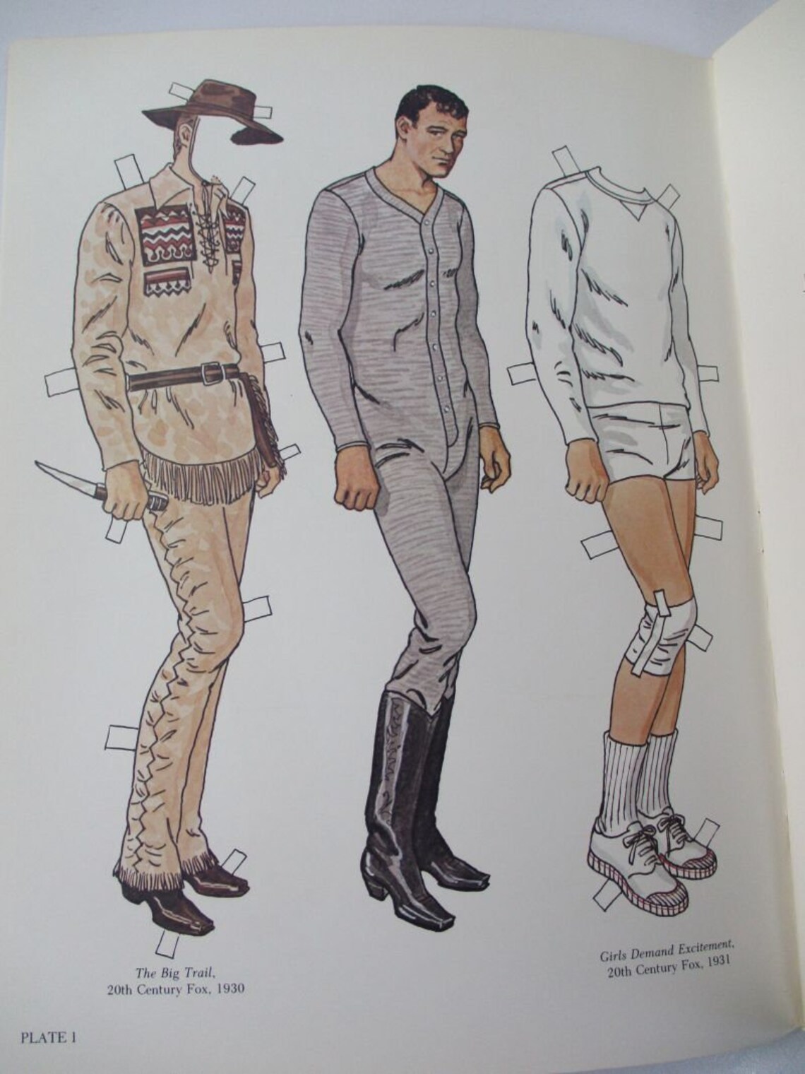 john wayne paper dolls