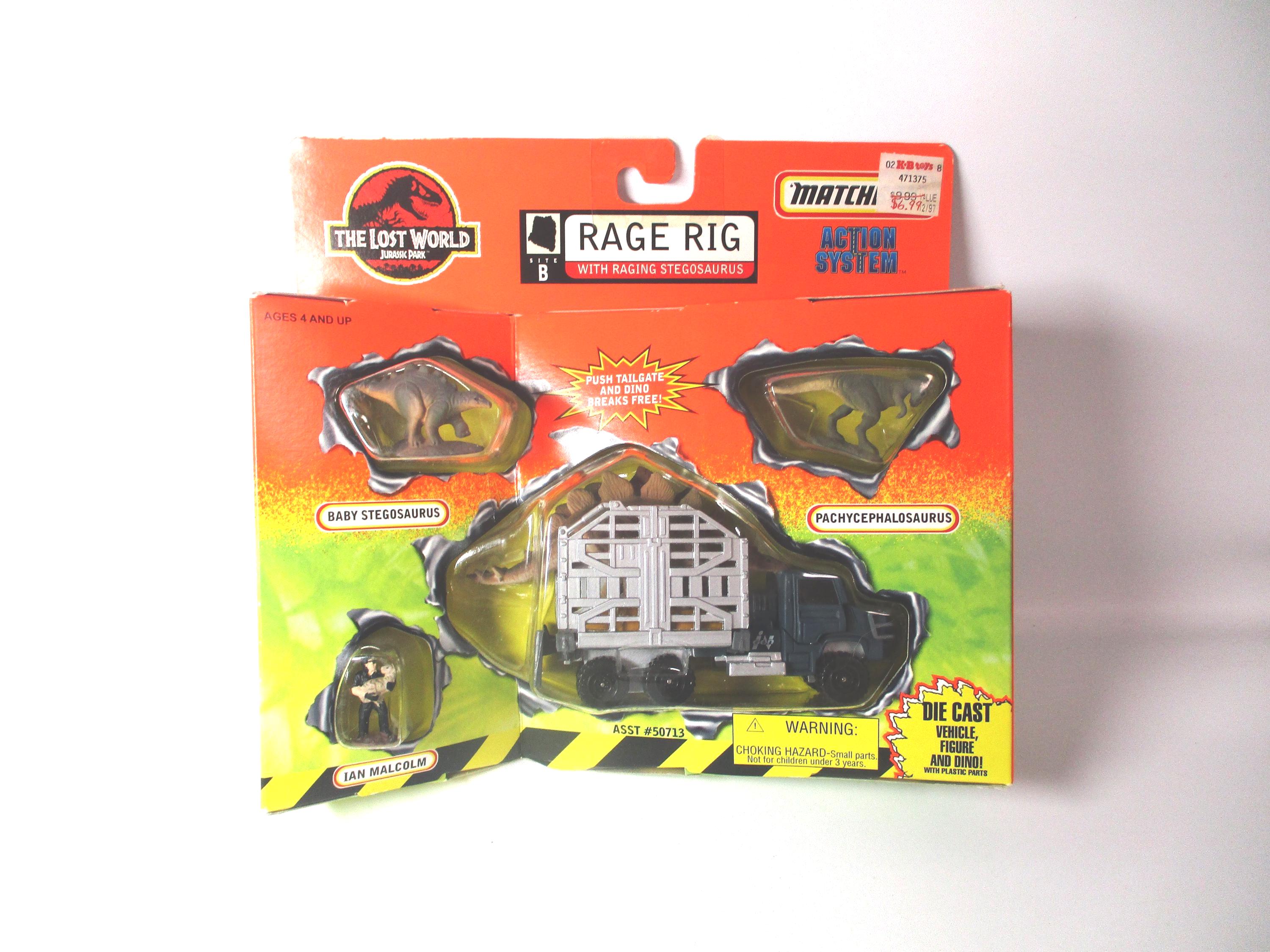 Matchbox Jurassic Park Lost World Rage Rig TS3391 - Etsy