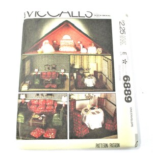 1979 McCalls Doll House Craft Pattern PT1864