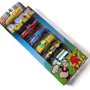 Racing Champions Popeye Street Wheels Five Pack Set TC2805