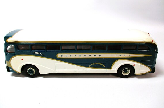 Corgi Classics Greyhound Lines Yellow Coach TB2307 - Etsy