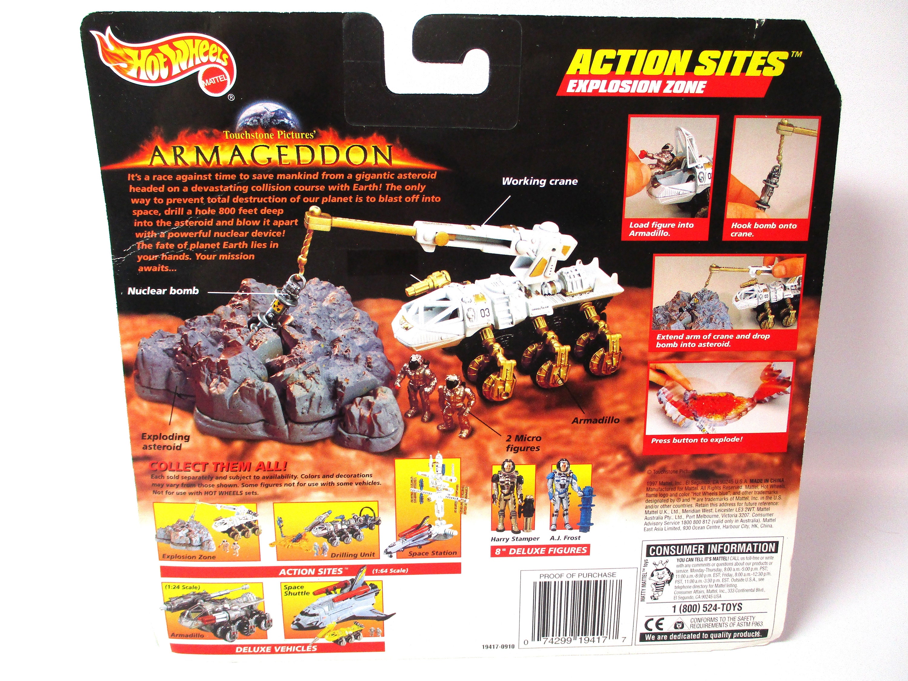 Hot Wheels Armageddon Action Sites Explosion Zone TS2288 - Etsy