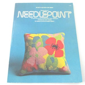 Pleasures of Needlepoint Softback Book by Inman Cook and Daren Pierce BK2100
