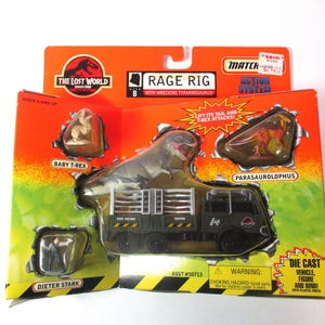 Matchbox Jurassic Park Lost World Rage Rig TS3390