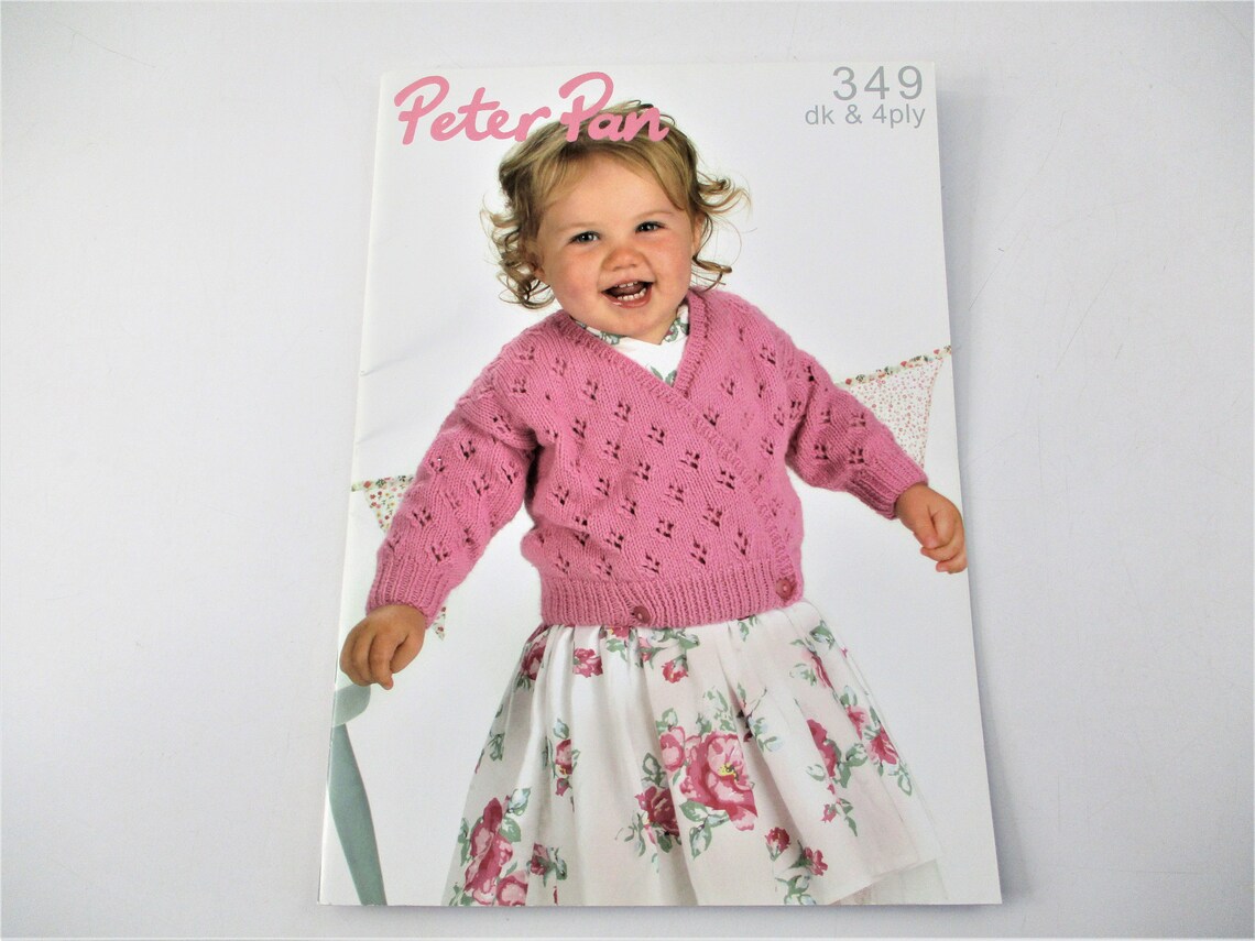 Peter Pan Yarn Twelve Designs for Newborns and Children Pattern Book BK599 Etsy