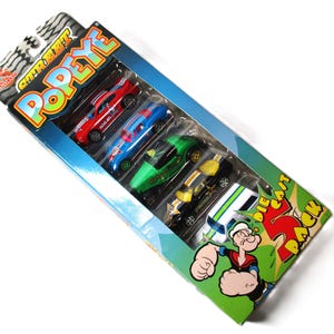 Racing Champions Popeye Street Wheels Five Pack Set TC2804
