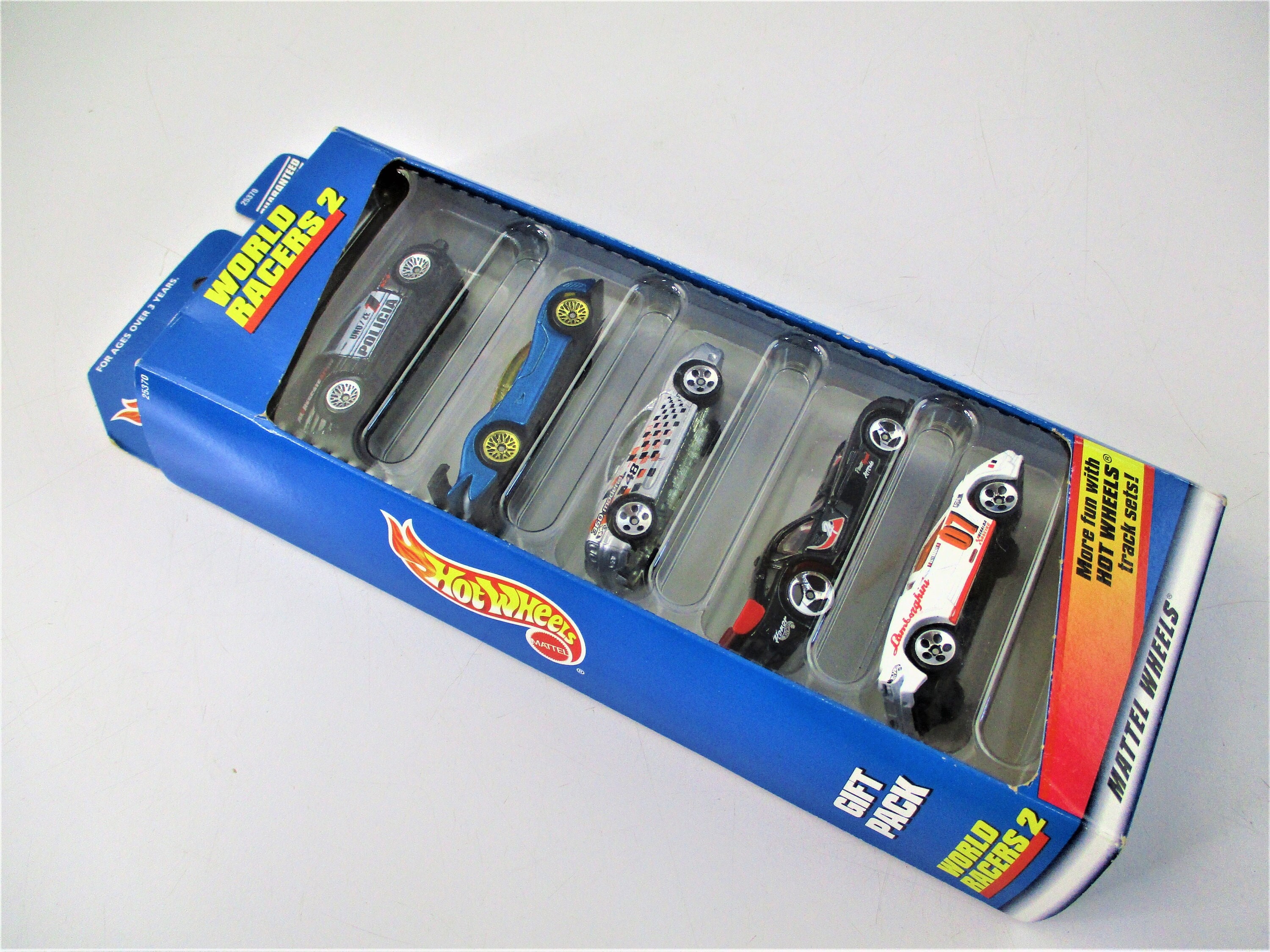 Hot Wheels World Racers 2 Mattel 1998 Five Car Gift Pack Etsy