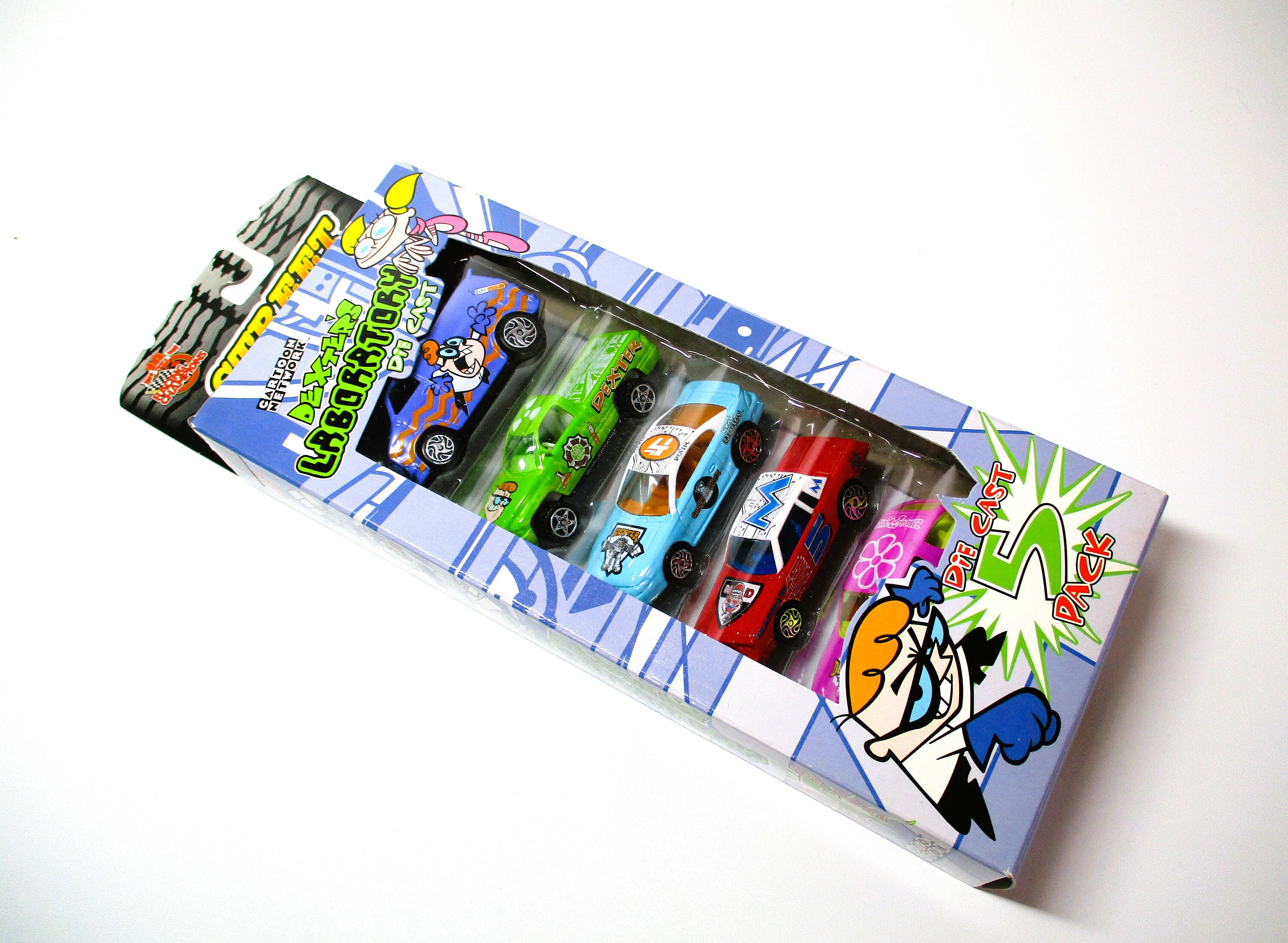 Racing Champions Dexter's Laboratory Street Wheels Five Pack Set