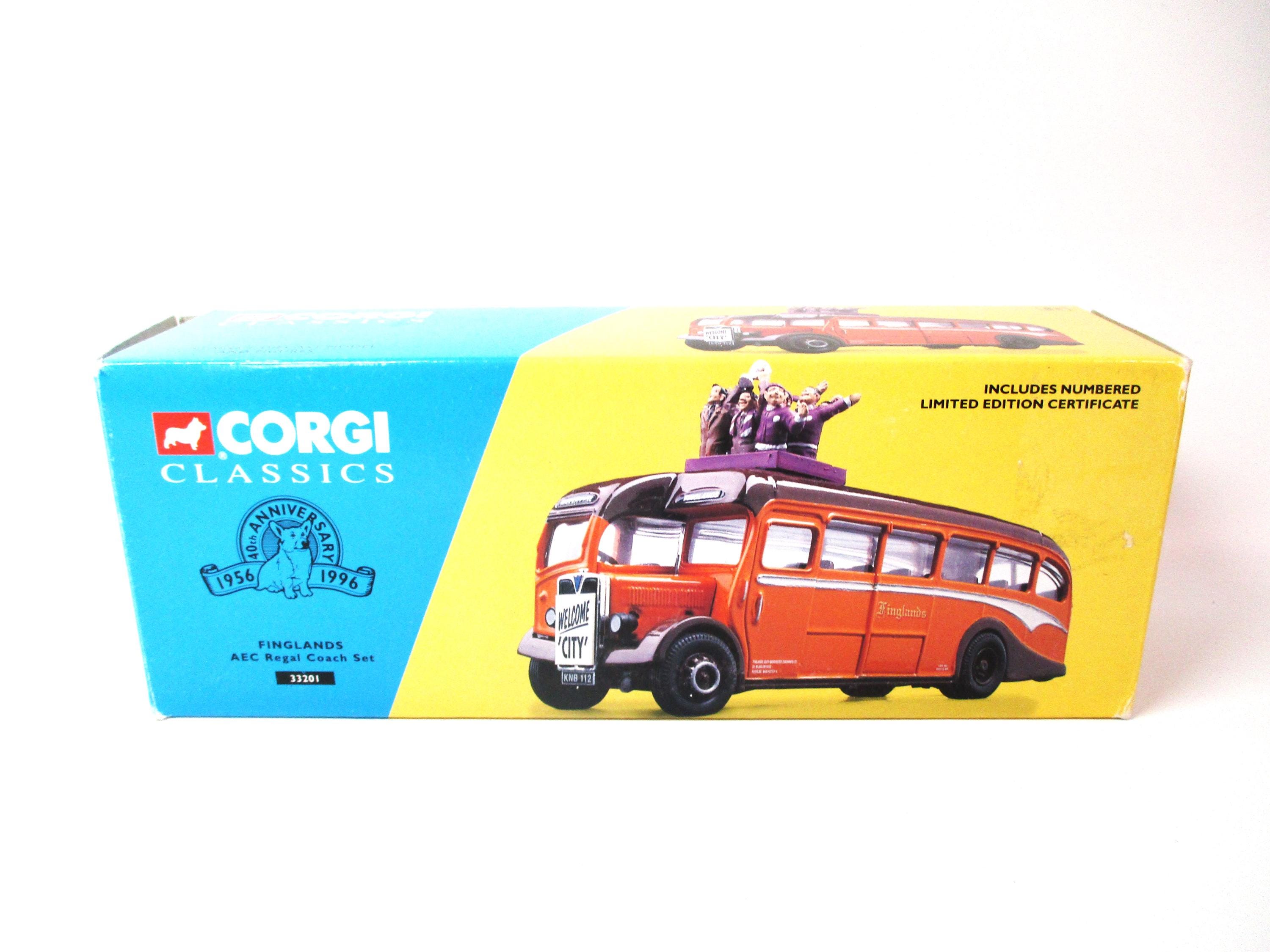 Corgi Classics Finglands AEC Regal Coach Set TB2955 - Etsy