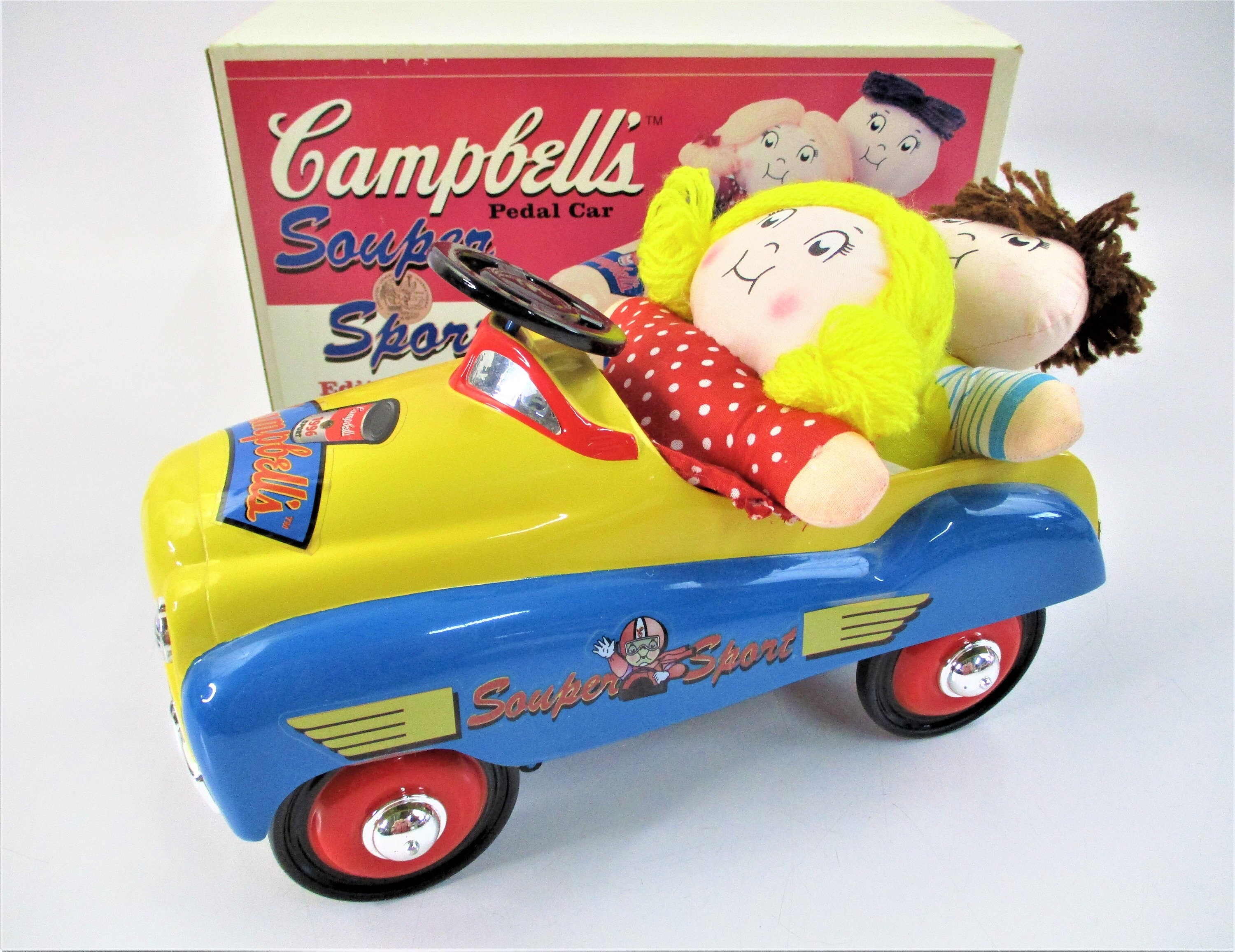 1996 Xonex Campbells Souper Sport Pedal Car PC1592