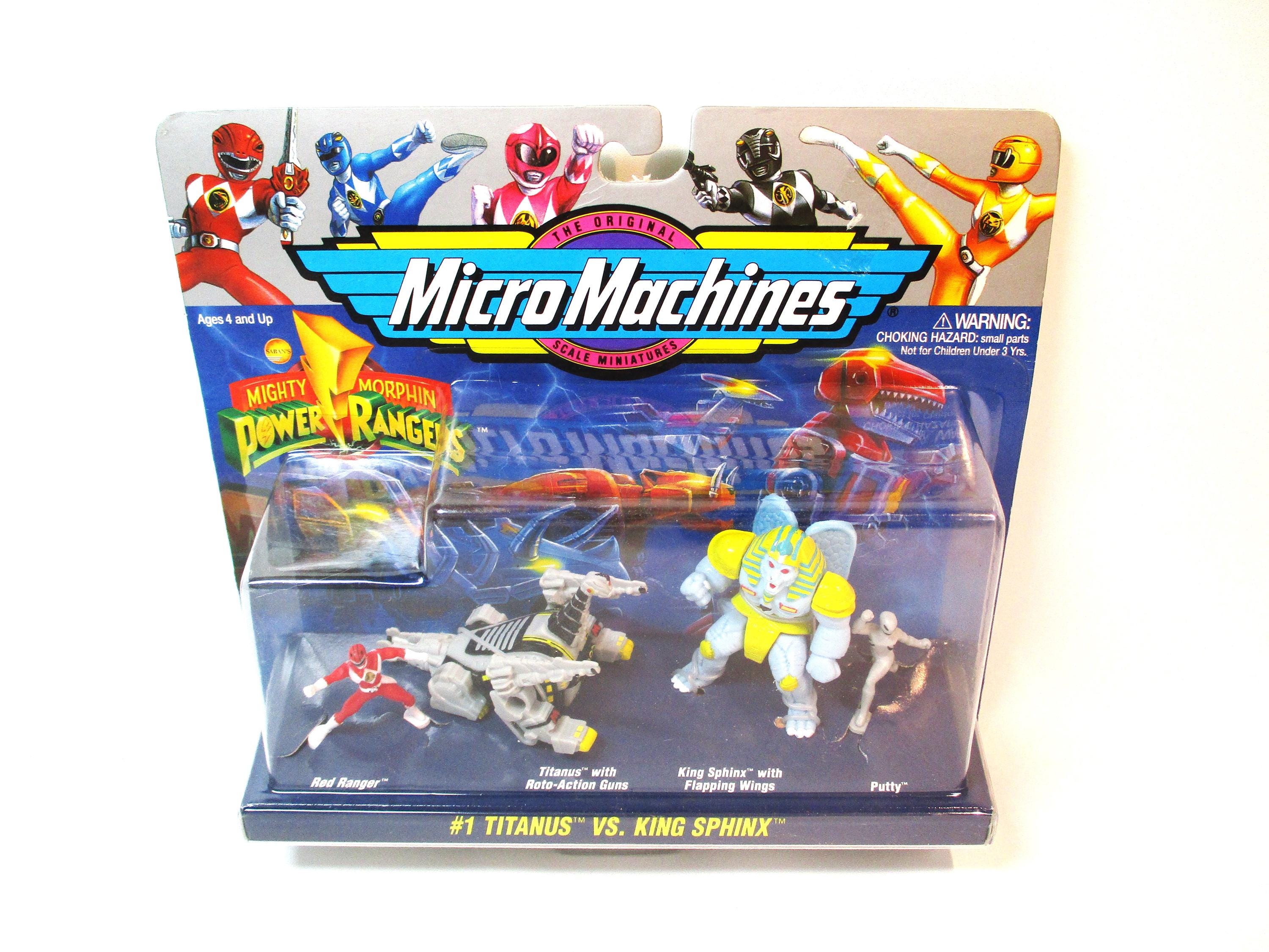 Micro Machines Mighty Morphin Power Rangers Titanus Vs King Sphinx