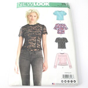 Simplicity New Look Misses Top Size 10 to 22 Pattern PT2186
