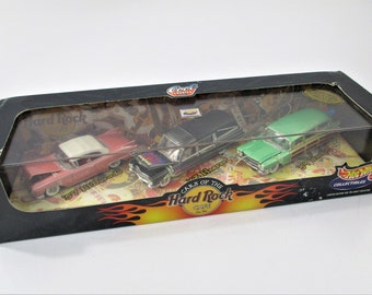 Hot Wheels Collectibles Cars of the Hard Rock Cafe Three Car Set TC1720