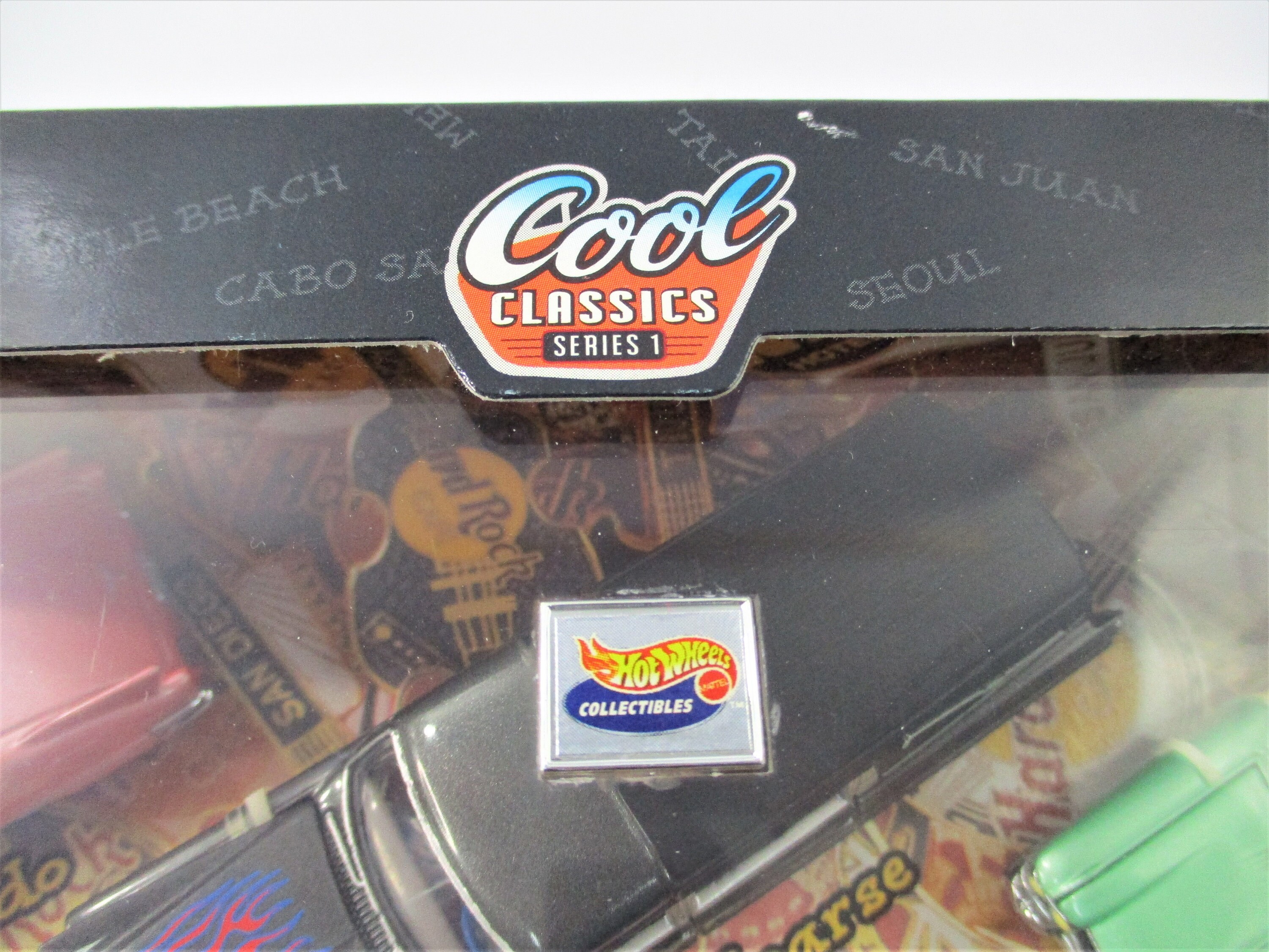 hot wheels x Hard Rock Cafe collab minicar 3 types set 2000